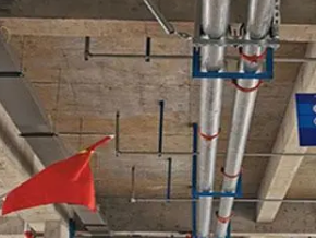 淮上管廊支架的安装方法